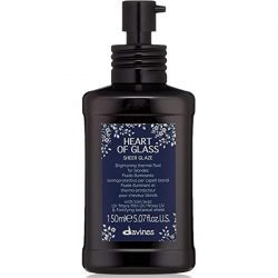 Davines Heart of Glass Sheer Glaze for Blonde Care, Leave On Thermal Styling Support, Add Shine And Heat Protect, 5.07 fl. oz. Davines Heart of Glass Sheer Glaze for Blonde Care, Leave On Thermal Styling Support, Add Shine And Heat Protect, 5.07 fl. oz.