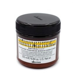 Davines Naturaltech NOURISHING Vegetarian Miracle Conditioner, Moisturize And Hydrate Brittle And Unstructured Hair, Add Softeness While Brightening, 8.84 oz. Davines Naturaltech NOURISHING Vegetarian Miracle Conditioner, Moisturize And Hydrate Brittle And Unstructured Hair, Add Softeness While Brightening, 8.84 oz.