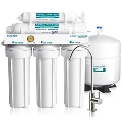buy APEC Water Systems ROES-50 Essence Series Top Tier 5-Stage Certified Ultra Safe Reverse Osmosis Drinking Water Filter System , White APEC Water Systems ROES-50 Essence Series Top Tier 5-Stage Certified Ultra Safe Reverse Osmosis Drinking Water Filter System , White