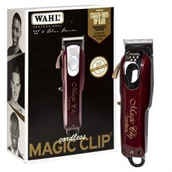 Wahl Professional 5 Star Cordless Magic Clip Hair Clipper with 100+ Minute Run Time for Professional Barbers and Stylists Wahl Professional 5 Star Cordless Magic Clip Hair Clipper with 100+ Minute Run Time for Professional Barbers and Stylists