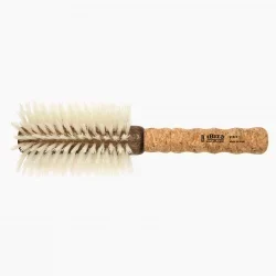 Ibiza Hair Professional (B Series) Round Boar Hair Brush | Blonde Bristles with Cork Handle | For Color Treated & Fine Hair | Add Texture & Shine Ibiza Hair Professional (B Series) Round Boar Hair Brush | Blonde Bristles with Cork Handle | For Color Treated & Fine Hair | Add Texture & Shine